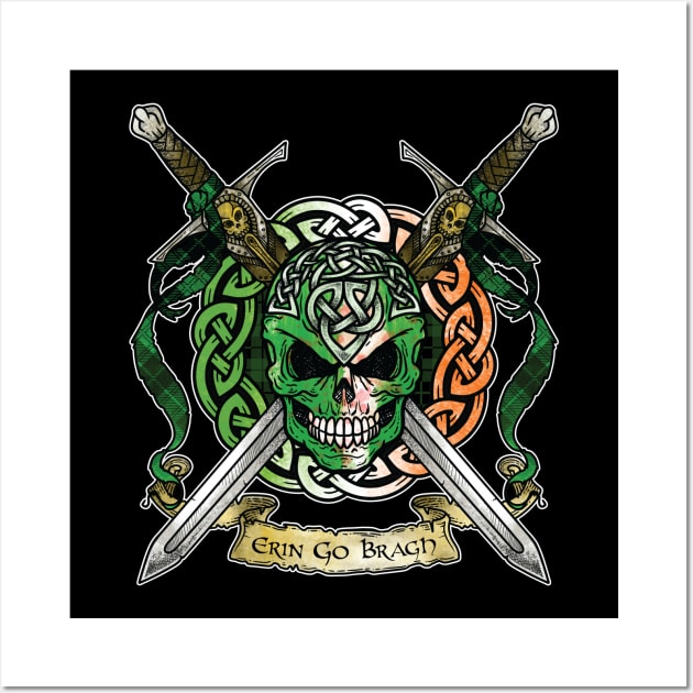 Celtic Warrior: Ireland Wall Art by celtichammerclub